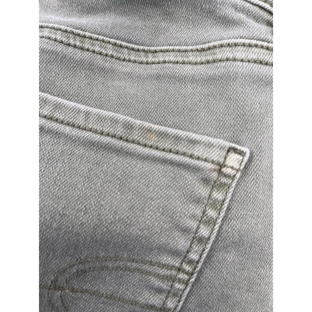 AMERICAN EAGLE Women's Green Super Hi-Rise Flare Jeans US 4 - Picture 6 of 7